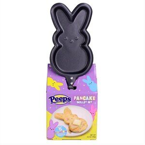 PEEPS® Bunny Rainbow Sprinkle Pancake Skillet Gift Set 4.2 oz